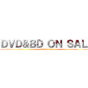 ＤＶＤ＆ＢＤ ＯＮ ＳＡＬＥ (attack on titan)