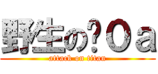 野生の洨０ａ (attack on titan)