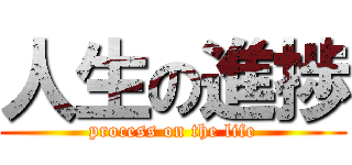 人生の進捗 (process on the life)
