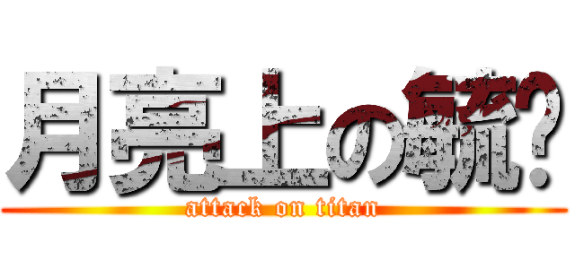 月亮上の毓婷 (attack on titan)