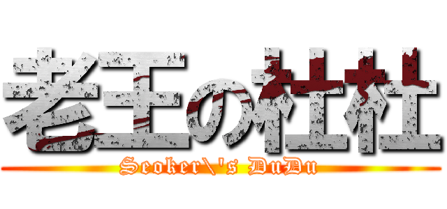 老王の杜杜 (Seoker\'s DuDu)