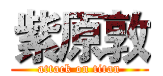 紫原敦 (attack on titan)