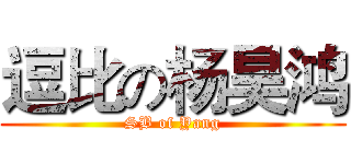 逗比の杨昊鸿 (SB of Yang)