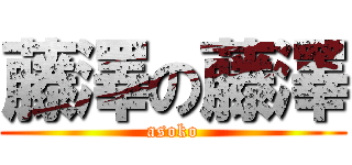 藤澤の藤澤 (asoko)