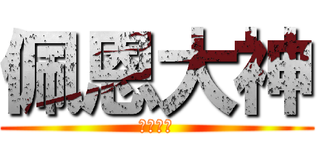 佩恩大神 (我是好人)