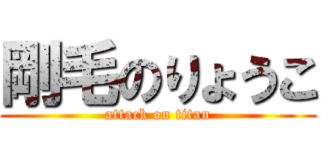 剛毛のりょうこ (attack on titan)