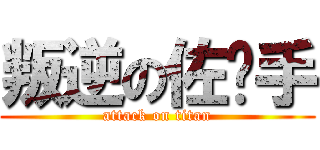 叛逆の佐晓手 (attack on titan)