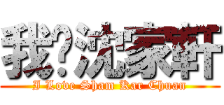 我爱沈家軒 (I Love Sham Kar Chuan)