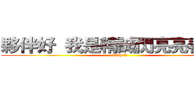 夥伴好  我是精誠閃亮亮春暉社 (12th 社員)