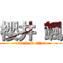 櫻井 颯 (attack on titan)