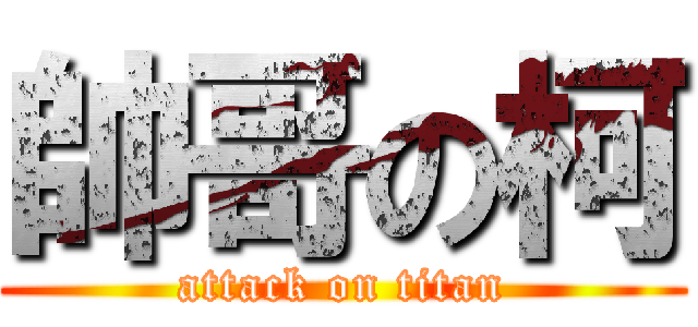 帥哥の柯 (attack on titan)