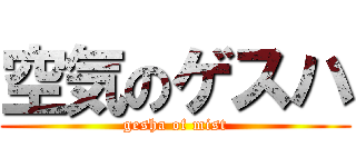 空気のゲスハ (gesha of mist)