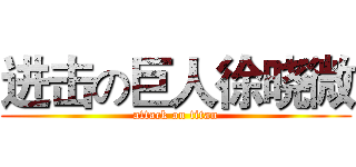 进击の巨人徐晓微 (attack on titan)