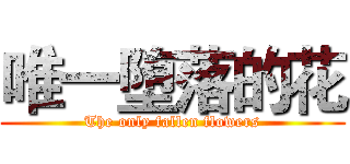 唯一堕落的花 (The only fallen flowers)