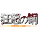 狂怒の钢 (man of rage)