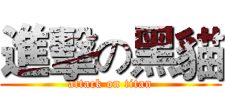 進擊の黑貓 (attack on titan)