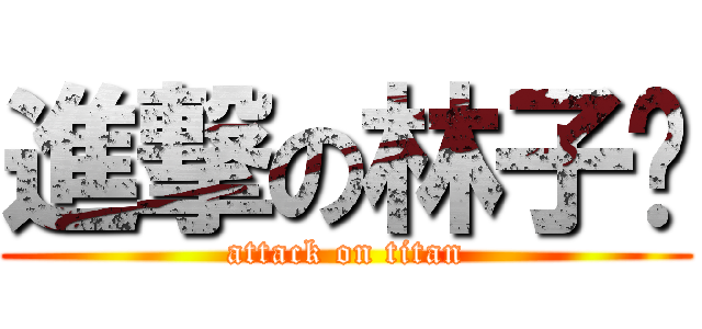 進撃の林子洧 (attack on titan)