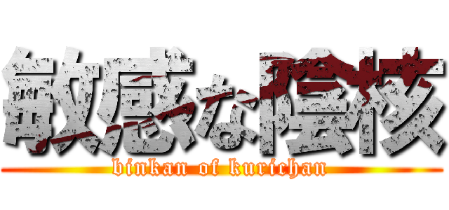 敏感な陰核 (binkan of kurichan)