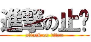 進撃の止岚 (attack on titan)