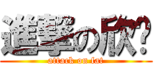 進撃の欣玫 (attack on fat)