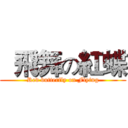   飛舞の紅蝶 (Red butterfly on Flying)