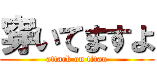 穿いてますよ (attack on titan)