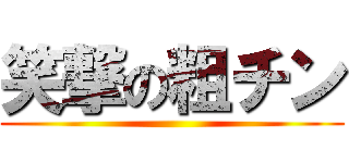 笑撃の粗チン ()