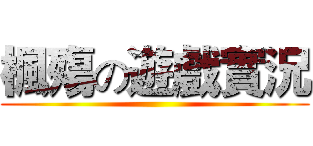 楓殤の遊戲實況 ()