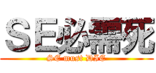 ＳＥ必需死 (SE must DIE)
