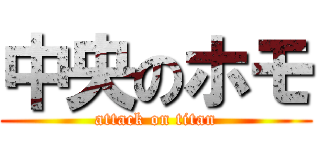 中央のホモ (attack on titan)
