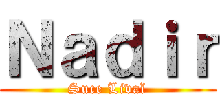 Ｎａｄｉｒ (Suce Livaï)