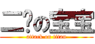 二笔の宝宝 (attack on titan)
