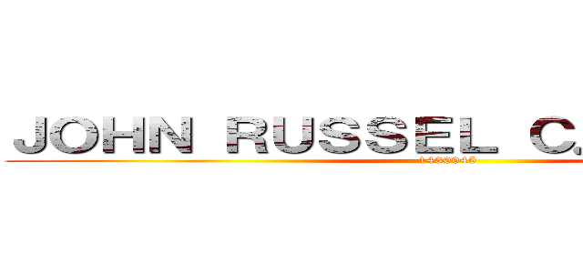 ＪＯＨＮ ＲＵＳＳＥＬ Ｃ． ＴＡＲＯＹ (1430045)