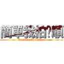 簡單我拍你順 (Gundam Operation)