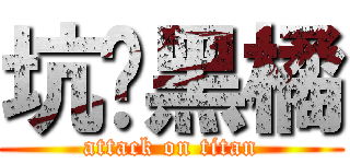 坑爹黑橘 (attack on titan)