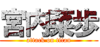 宮内菜歩 (attack on titan)