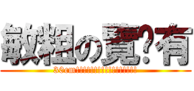 敏粗の覽趴有 (30cm!!!!!!!!!!!!!!!!!)