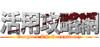 活用攻略網 (Google x TS Consultancy)