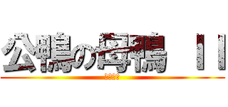 公鴨の母鴨 ＩＩ (生出小鴨)