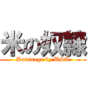 米の奴隷 (Katsuage by USA)