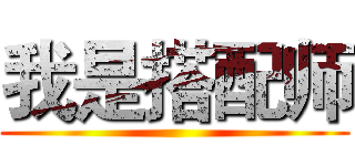 我是搭配师 ()