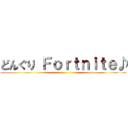 どんぐり Ｆｏｒｔｎｉｔｅ♪ ()