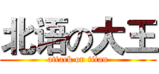 北语の大王 (attack on titan)