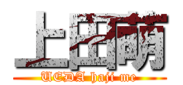 上田萌 (UEDA haji me)