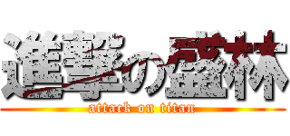 進撃の盛林 (attack on titan)