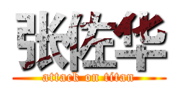 张佐华 (attack on titan)