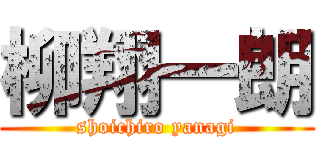 柳翔一朗 (shoichiro yanagi)