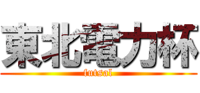 東北電力杯 (futsal)