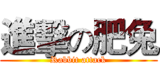 進擊の肥兔 (Rabbit attack)