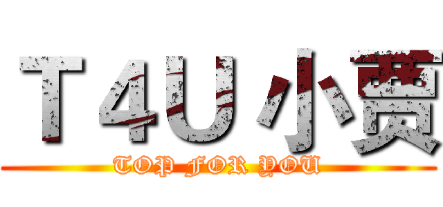 Ｔ４Ｕ 小贾 (TOP FOR YOU)